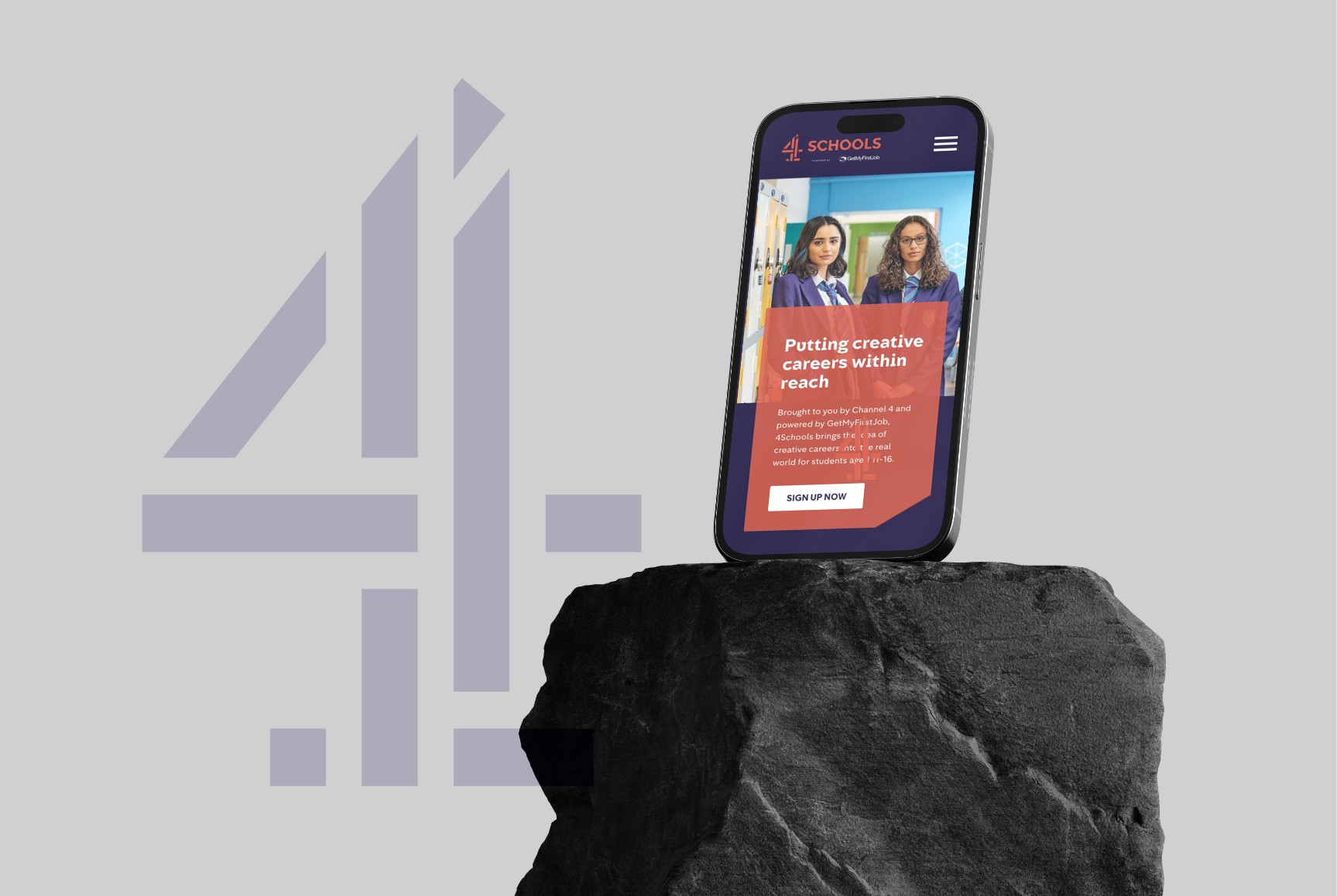 Mobile Website design for Channel 4 by Creativefolks